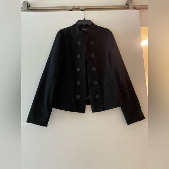 Kenneth Cole Reaction Jackets & Blazers - Kenneth Cole Black Military Style Blazer/Jacket